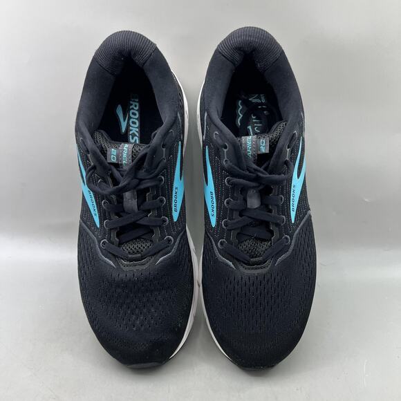 Women\'s 12 / Men\'s 10.5 - Brooks Ariel 20 Running Shoes Black Comfort Sneakers main image 5
